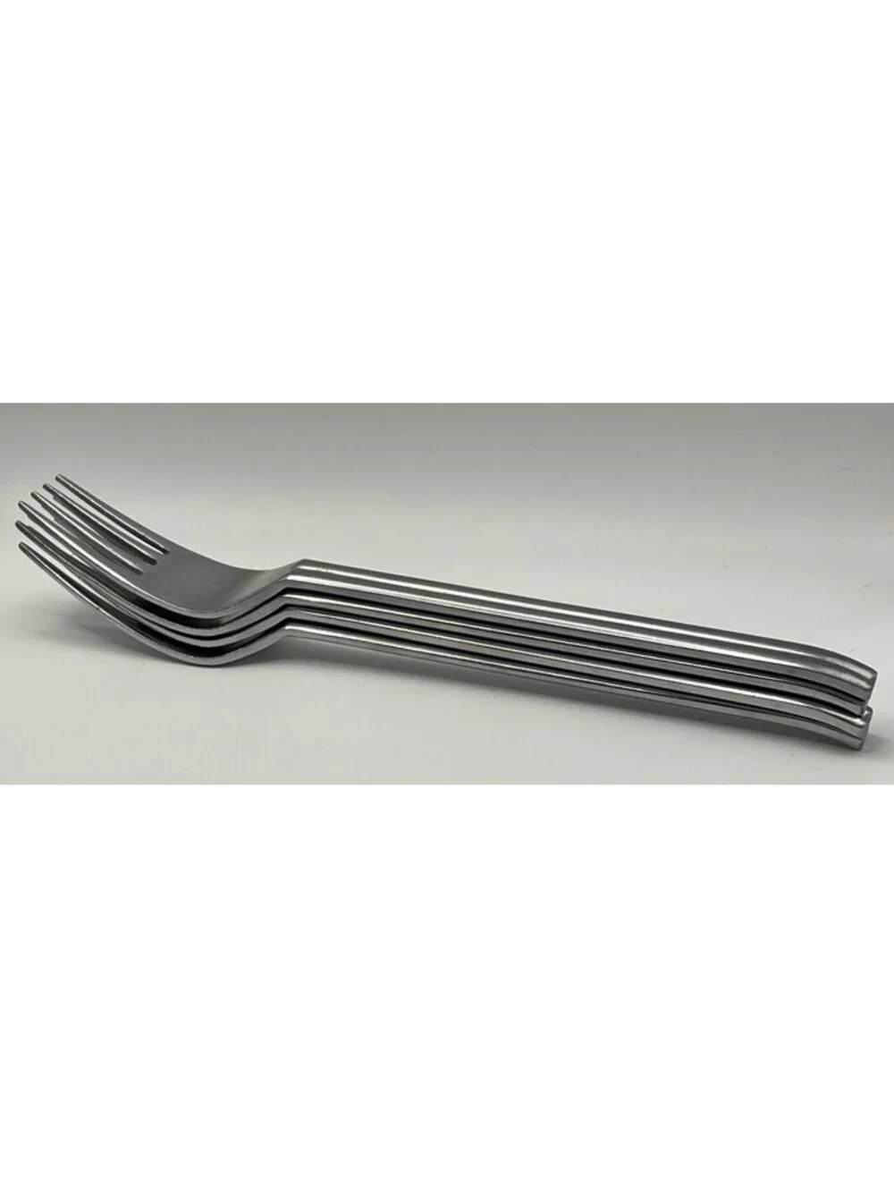 4- Reed And Barton Select FOREST Stainless Japan Dinner Fork Lot ~ 7 5/8”